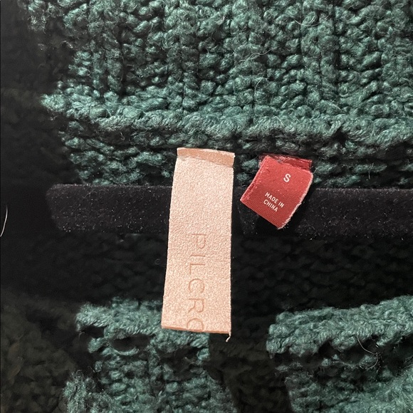 Pilcro Forest Green Knit Sweater - Picture 2 of 5
